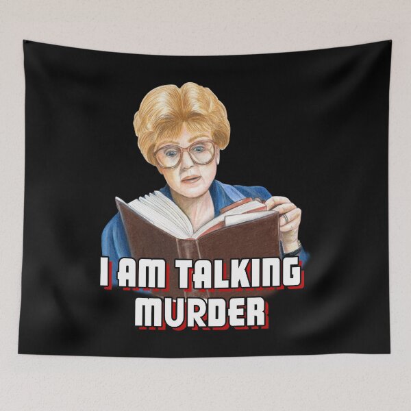 Item preview, Talking murder jessica murder fletcher images art designed and sold by Kgiart.