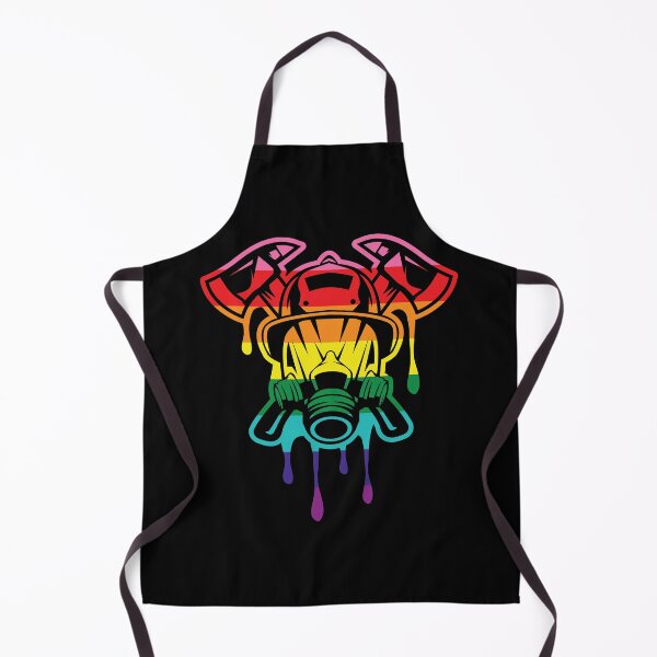 Item preview, PRIDE firefighter designed and sold by IPRINT Clothing.