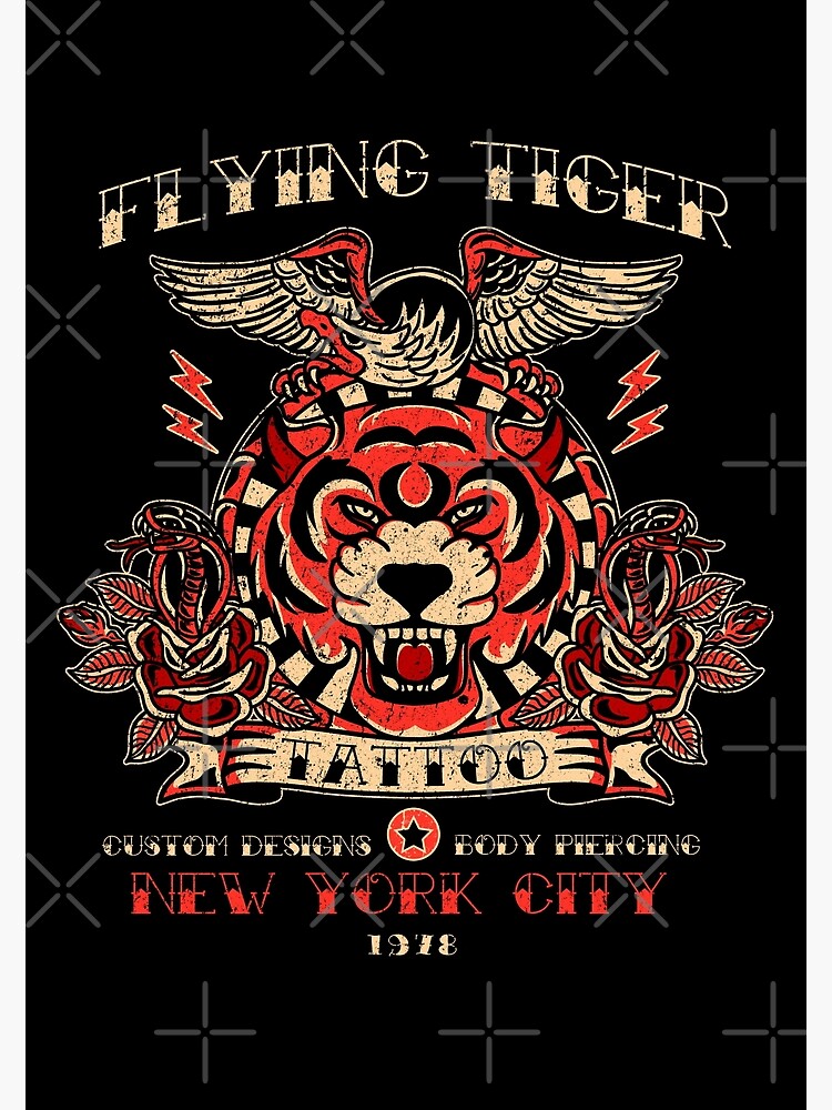 Flying Tiger Tattoo Photos