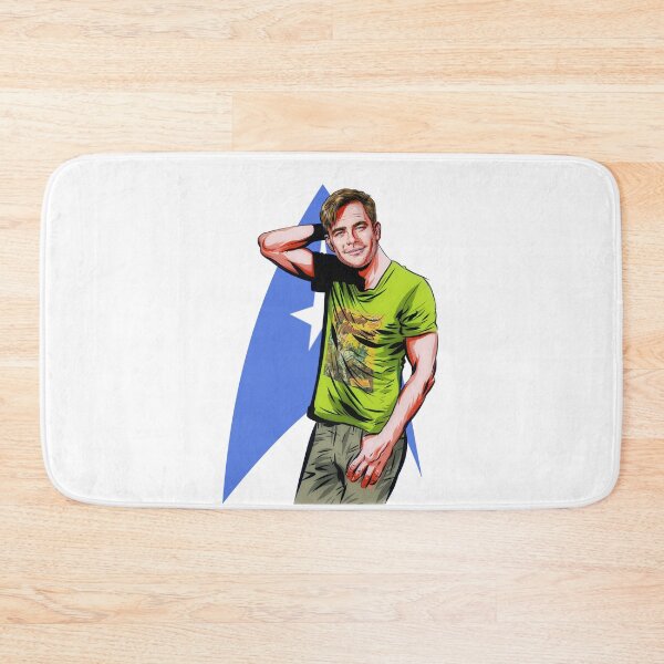 Item preview, Chris Pine - An illustration by Paul Cemmick designed and sold by TIGERDAVER.