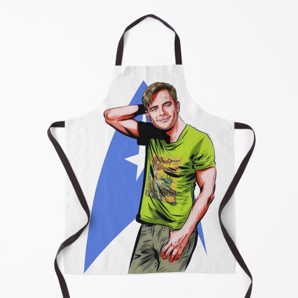 Item preview, Chris Pine - An illustration by Paul Cemmick designed and sold by TIGERDAVER.