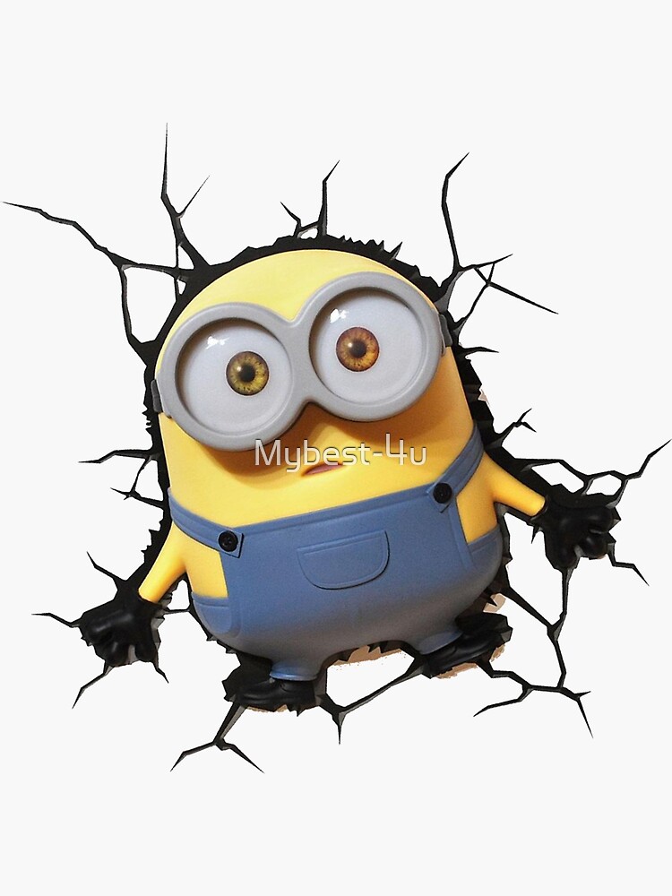 Free Happy Minion Sticker - Cool Minion PNG Stickers Download