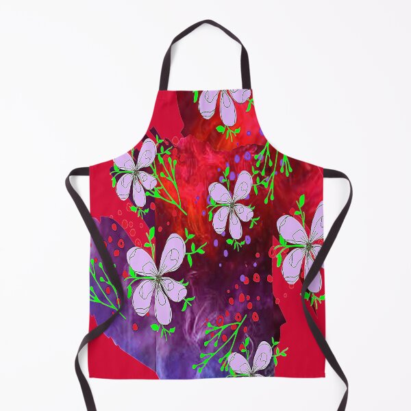 Item preview, Floral Abstract Fantasy, nr 2, Graphic Psychedelic Abstract Art, Inspired by Nature designed and sold by Adri Barnard.