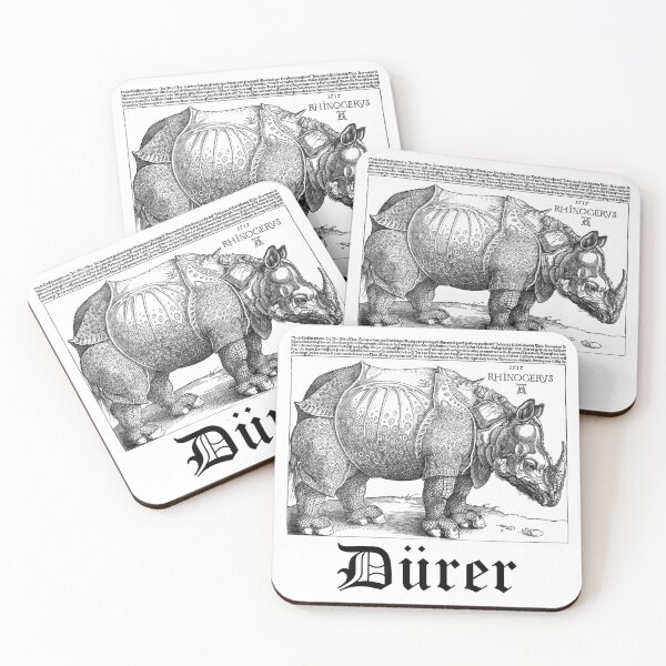 Item preview, Albrecht Dürer Durer Rhino designed and sold by alexvas.