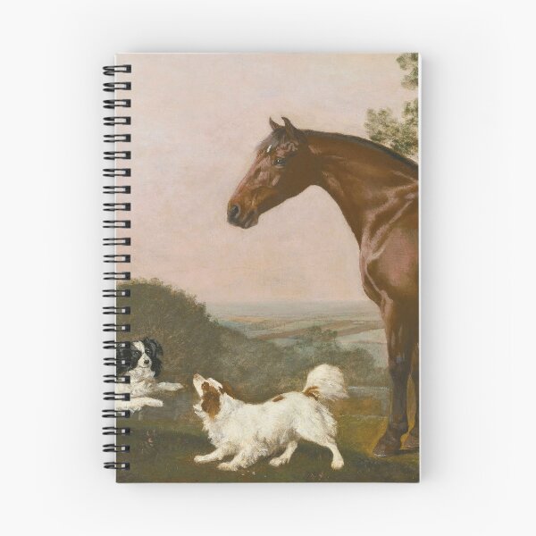 Item preview, A Bay Horse with two spaniels  by George Stubbs designed and sold by Vintage Designs +.