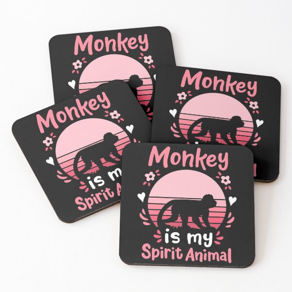 Artikelvorschau, Affe Krafttier Retro entworfen und verkauft von CreativeGiftShp.