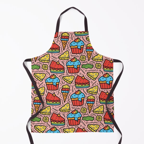 Item preview, Hand Drawn Cartoon Doodle Dessert Pattern Design designed and sold by Peekonet.