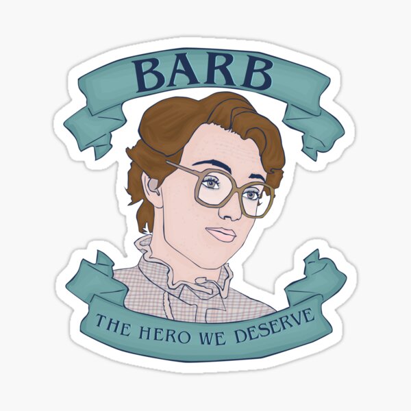 Stranger Things | Justice for Barb Sticker for Sale by Morgan-Elise