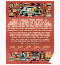 outside lands festival 2016 line up Poster