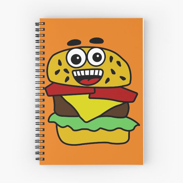 Item preview, Cute Burger Smiling  designed and sold by RandjaDesign.