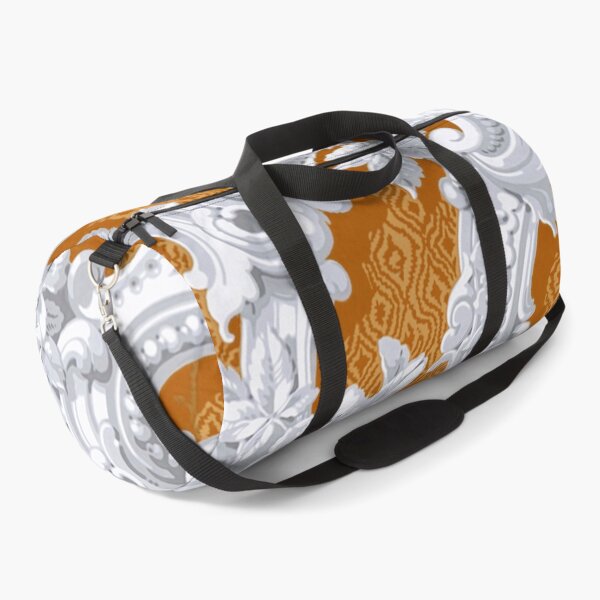 Item preview, Flower and decoration papier peint orange designed and sold by OroboroCustom.