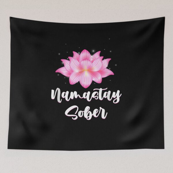 Item preview, Namastay Sober Na Aa 12 Step Recovery Gift  designed and sold by mchargue12.