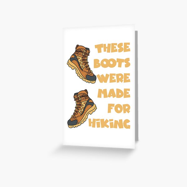 Item preview, These boots were made for hiking designed and sold by 1DaisyChainLane.
