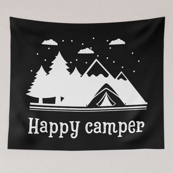 Item preview, Happy camper designed and sold by Imakeyouhappy.
