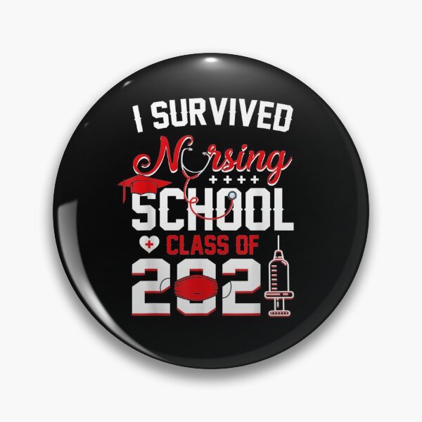 Item preview, I Survived Nursing School 2021 Funny Graduation Face Mask Gift  designed and sold by mchargue12.