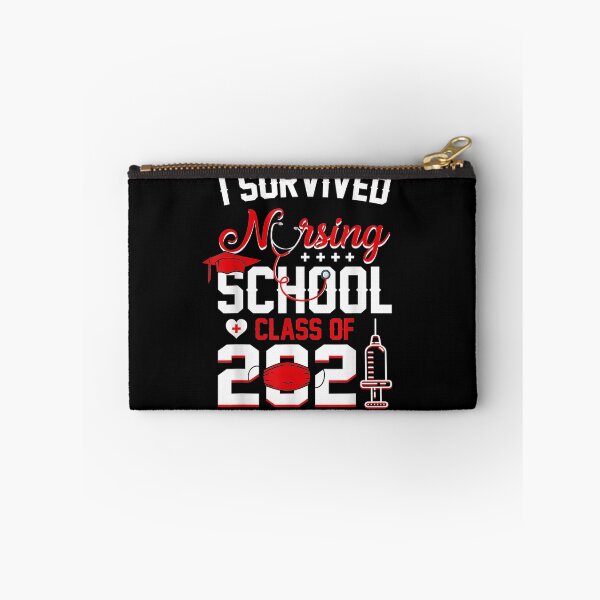 Item preview, I Survived Nursing School 2021 Funny Graduation Face Mask Gift  designed and sold by mchargue12.