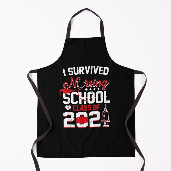 Item preview, I Survived Nursing School 2021 Funny Graduation Face Mask Gift designed and sold by mchargue12.