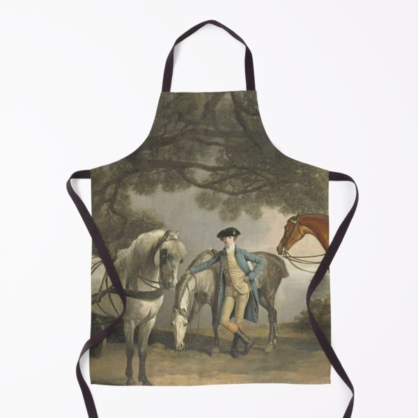 Item preview, Horses with their master by George Stubbs designed and sold by Vintage Designs +.