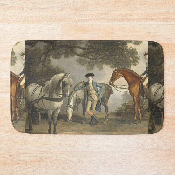 Item preview, Horses with their master by George Stubbs designed and sold by Vintage Designs +.