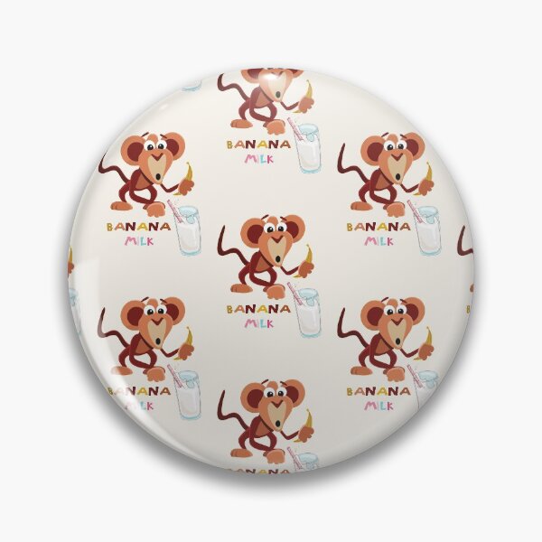 Artikelvorschau, Kawaii Bananenmilch, koreanisches und japanisches Bananengetränk [Surprised Monkey Edition] entworfen und verkauft von Wildlife Apparels Inc..
