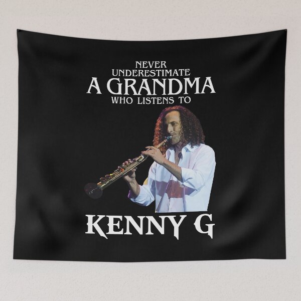 Item preview, Vintage Never Underestimate A Woman Who Listens to Kenny G designed and sold by jwyman.