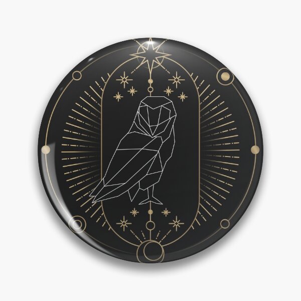 Item preview, Geometric Owl Astrological Tarot Card designed and sold by Peekonet.