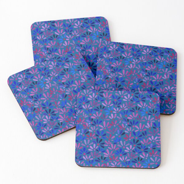 Item preview, All Over Ditsy-Floral in Blue designed and sold by ToiledeLina.