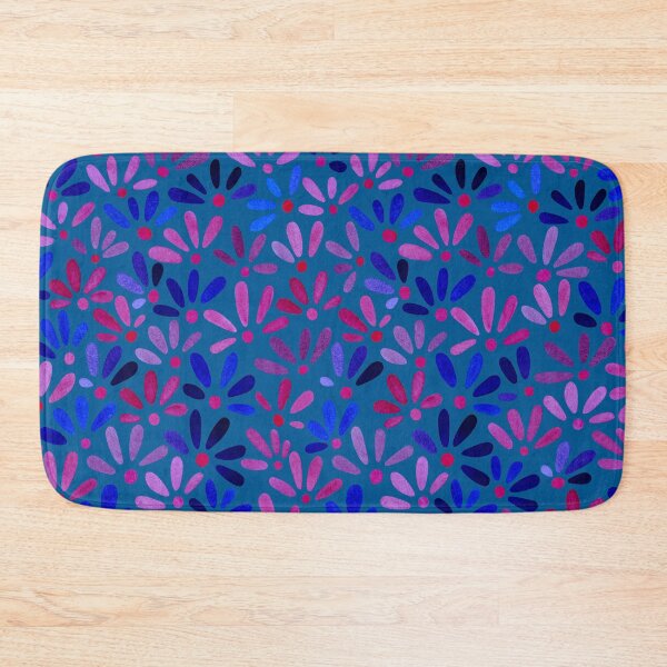Item preview, All Over Ditsy-Floral in Blue designed and sold by ToiledeLina.