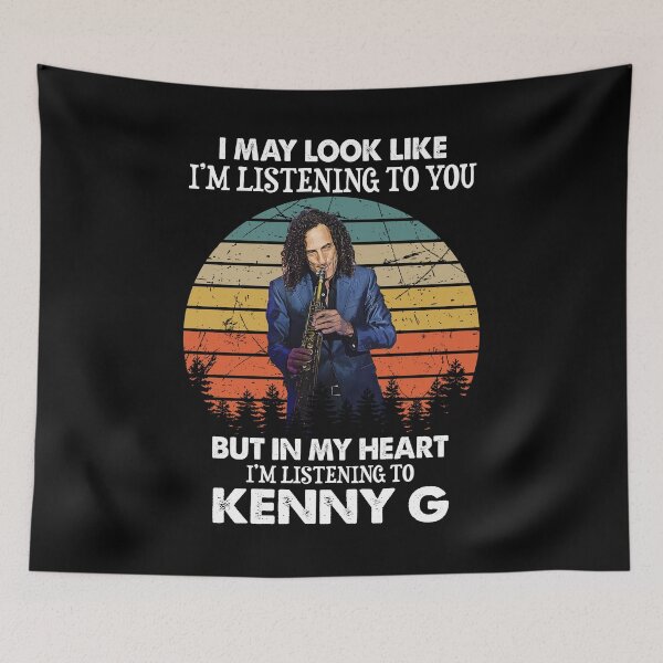 Item preview, I May Look Like I'm Listening To You Kenny G Vintage designed and sold by jwyman.