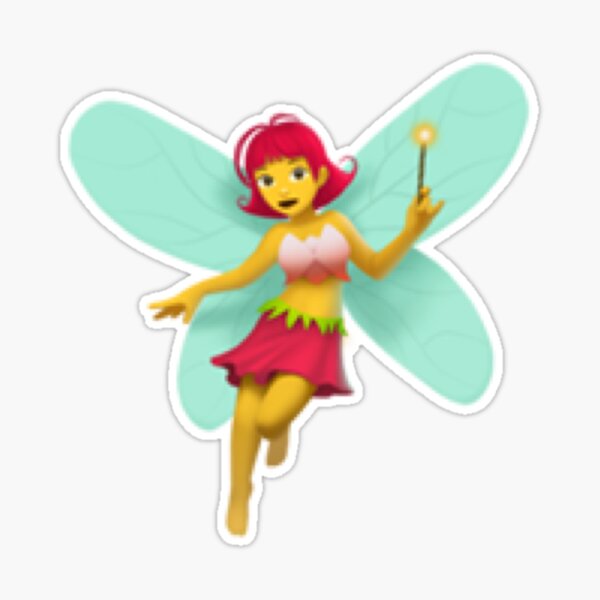 fairy emojis Sticker for Sale by designsbyzw