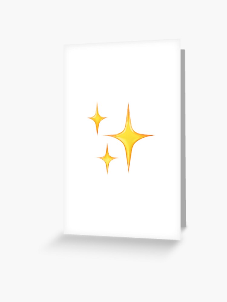 Sparkle emoji  Sticker for Sale by designsbyzw