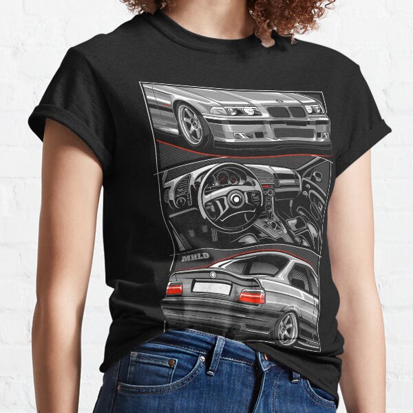 E36 Sportwagen Illustration Classic T-Shirt