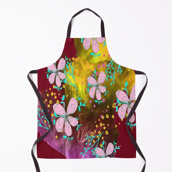 Item preview, Floral Abstract Fantasy, nr 3, Graphic Psychedelic Abstract Art, Inspired by Nature designed and sold by Adri Barnard.