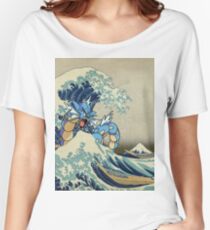 Die große Welle vor Garados Loose Fit T-Shirt