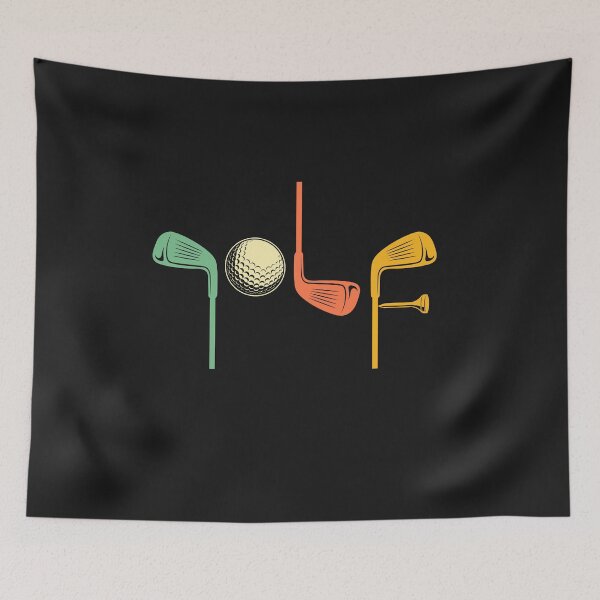 Item preview, Golf vector color vintage designed and sold by SpecialGift79.