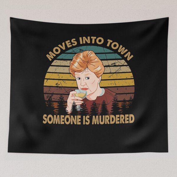 Item preview, Someone is murdered jessica murder fletcher images art designed and sold by Kgiart.