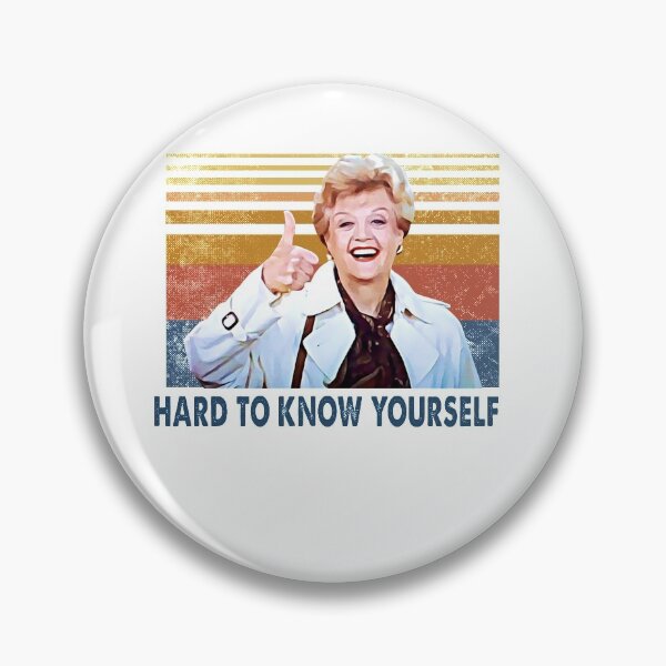 Item preview, Vintage know yourself jessica murder fletcher images art designed and sold by Kgiart.