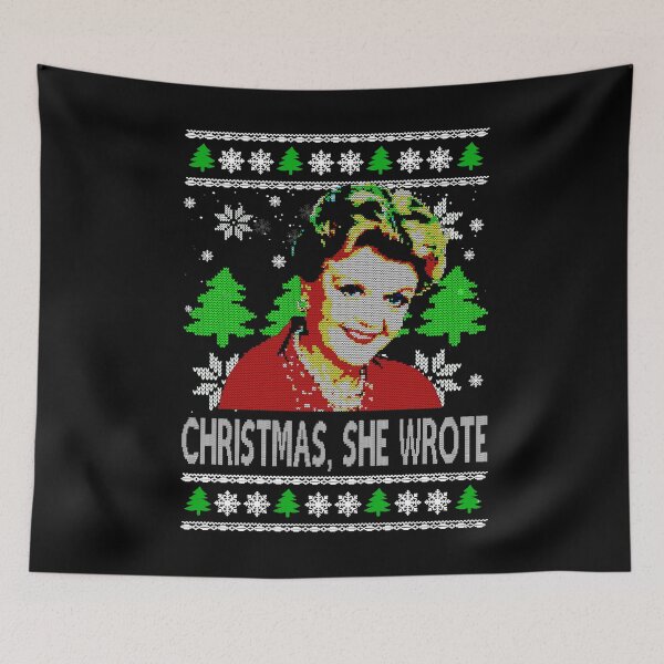 Item preview, Christmas jessica murder fletcher images art designed and sold by Kgiart.