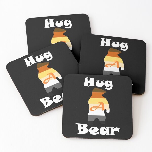 Item preview, LGBTQ design, Hug a Bear #1 designed and sold by Hypnotees.