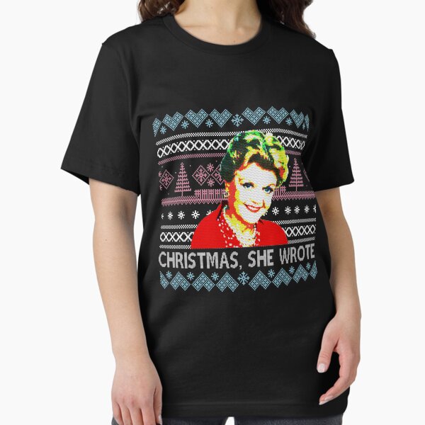 Item preview, Merry she wrote christmas jessica murder fletcher images art designed and sold by Kgiart.