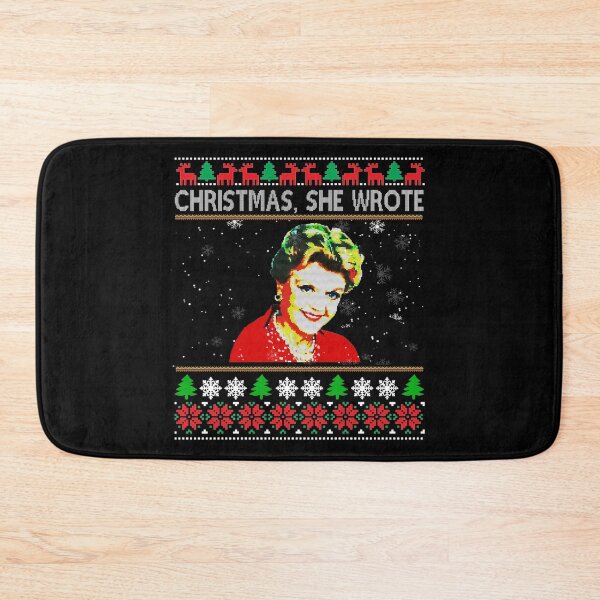 Item preview, Red color christmas jessica murder fletcher images art designed and sold by Kgiart.