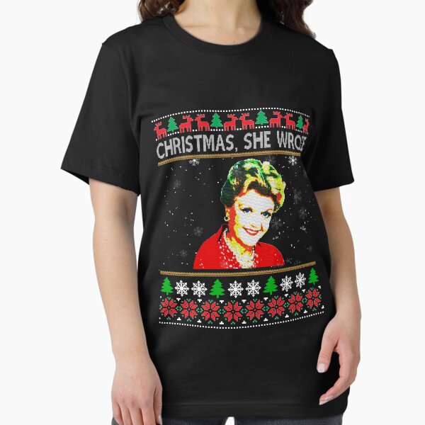 Item preview, Red color christmas jessica murder fletcher images art designed and sold by Kgiart.
