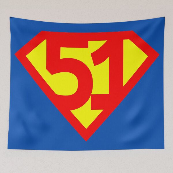 Item preview, Super Number 51 | 1 to 100 Super Numbers  designed and sold by Red Sparkle.