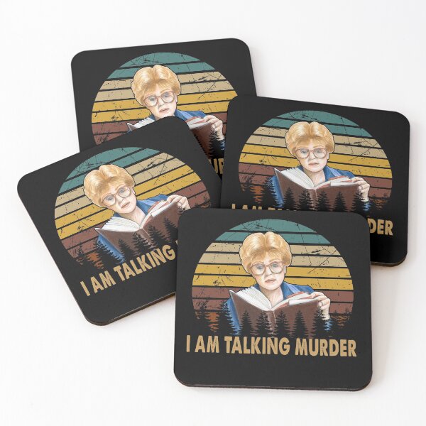 Item preview, Retro vintage talking murder jessica murder fletcher images art designed and sold by Kgiart.