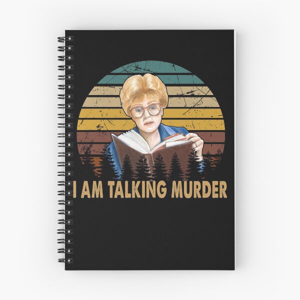 Item preview, Retro vintage talking murder jessica murder fletcher images art designed and sold by Kgiart.
