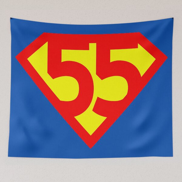 Item preview, Super Number 55 | 1 a 100 supernúmeros designed and sold by Red Sparkle.
