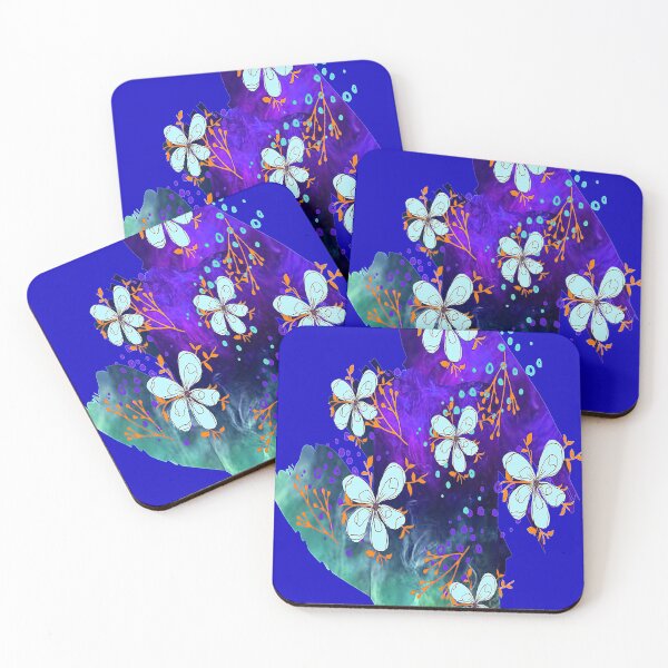 Item preview, Floral Abstract Fantasy, nr 5, Graphic Psychedelic Abstract Art, Inspired by Nature designed and sold by Adri Barnard.