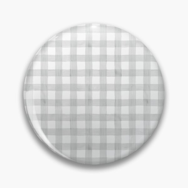Item preview, Soft Grey and White Buffalo Checker Gingham designed and sold by KrisInStitches.