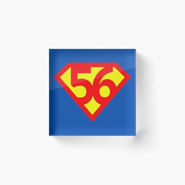 Item preview, Super Number 56 | 1 a 100 supernúmeros designed and sold by Red Sparkle.