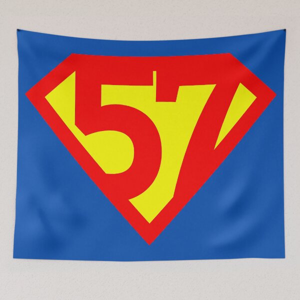 Item preview, Super Number 57 | 1 to 100 Super Numbers  designed and sold by Red Sparkle.